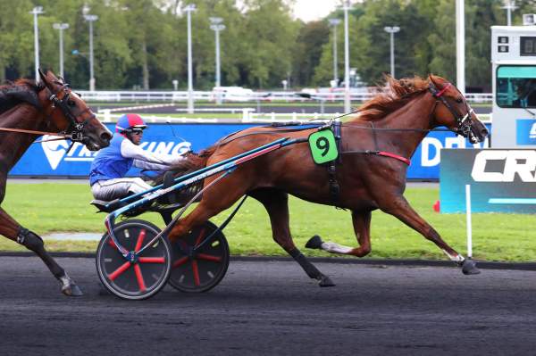 La photo de Just Love You arrivée PRIX G. de wazières -  Criterium 4 ans Q3 - G2 -à Vincennes 