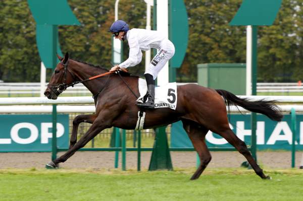 La photo de Shiffrin Arrivée PMU Prix de Condé à Chantilly