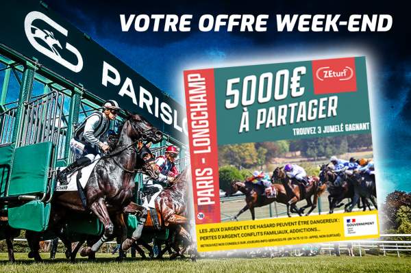 La photo de Offre Week-end Zeturf 8 Sept 2023 