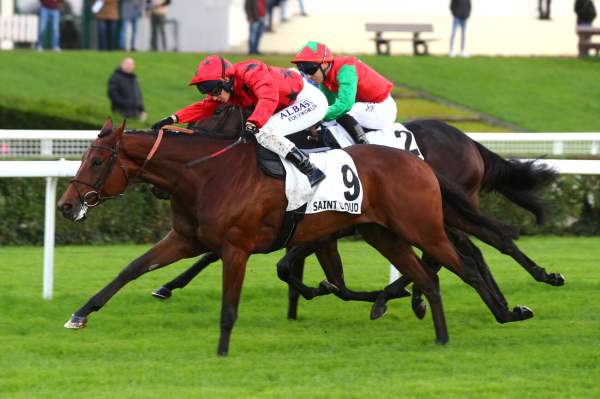 La photo de Gilded Dragon Arrivée Quinté+ Pmu Prix de Versailles à Saint-Cloud