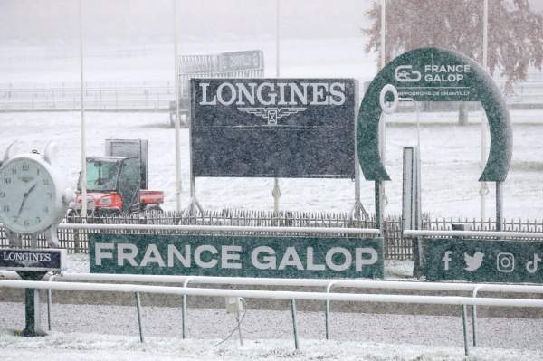 La photo de Hippodrome Chantilly Neige 