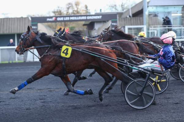 La photo de Kanto Avis arrivée Quinté+ pmu Prix Octave d'Ouesnel (Gr.II) à Vincennes