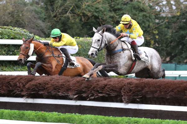 La photo de Isis D'inor arrivée pmu Prix Andre Michel (Gr.III) à Auteuil