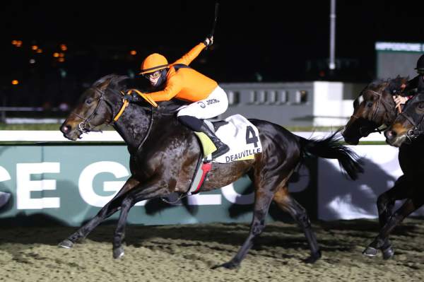 La photo de Ciao Pa' Arrivée Quinté+ Pmu Prix de la Suisse Normande à Deauville