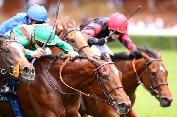 La photo de Rouhiya arrivée pmu Emirates Poule d'Essai des Pouliches (Gr.1) à Longchamp