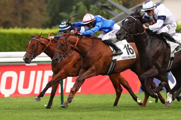 La photo de Marharry Arrivée Quinté+ Pmu Prix du Bois de Boulogne à ParisLongchamp