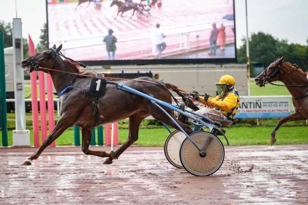 La photo de Icare De Phyt's Arrivée Quinté+ Pmu Grand Prix Jean Dumouch à Beaumont-de-Lomagne