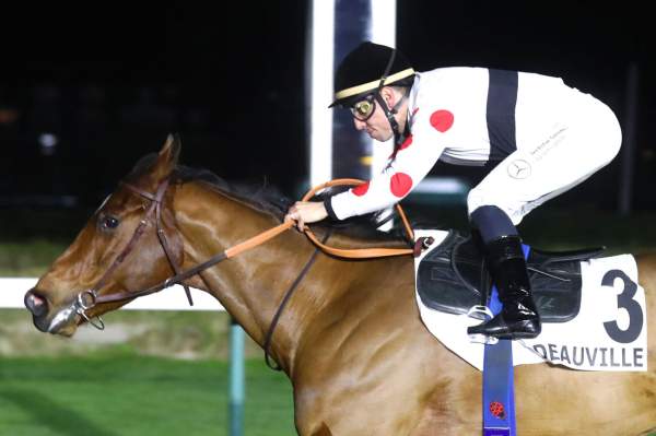 La photo de Potemkine Arrivée Quinté+ Pmu Prix du Volcan à Deauville