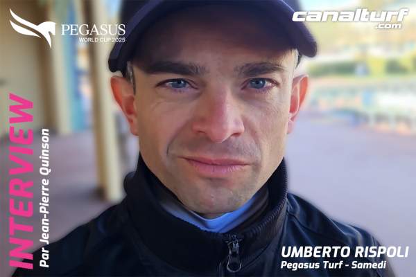 La photo de Umberto Rispoli Pegasus Turf 2025