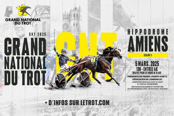 La photo de Grand National du Trot 2025 Etape 1 Amiens