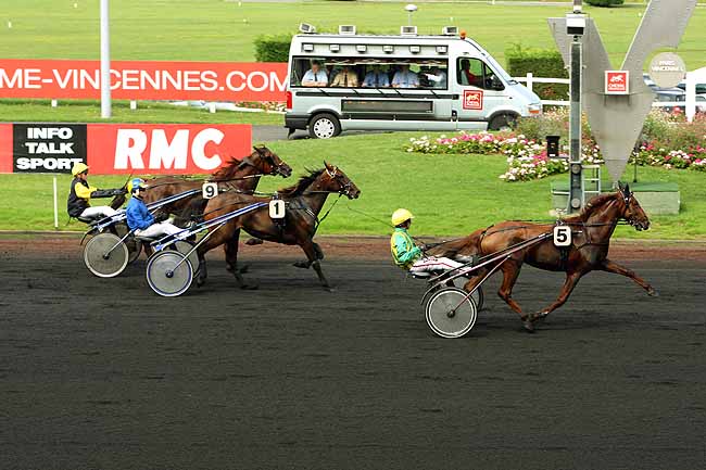 Arrivée quinté pmu PRIX D'ASNIERES à PARIS-VINCENNES