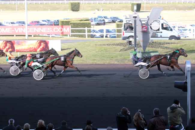Arrivée quinté pmu PRIX D'ARRAS à PARIS-VINCENNES