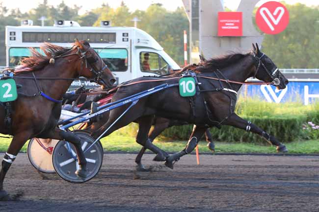 Photo d'arrivée de la course pmu PRIX INO à PARIS-VINCENNES le Vendredi 8 septembre 2023